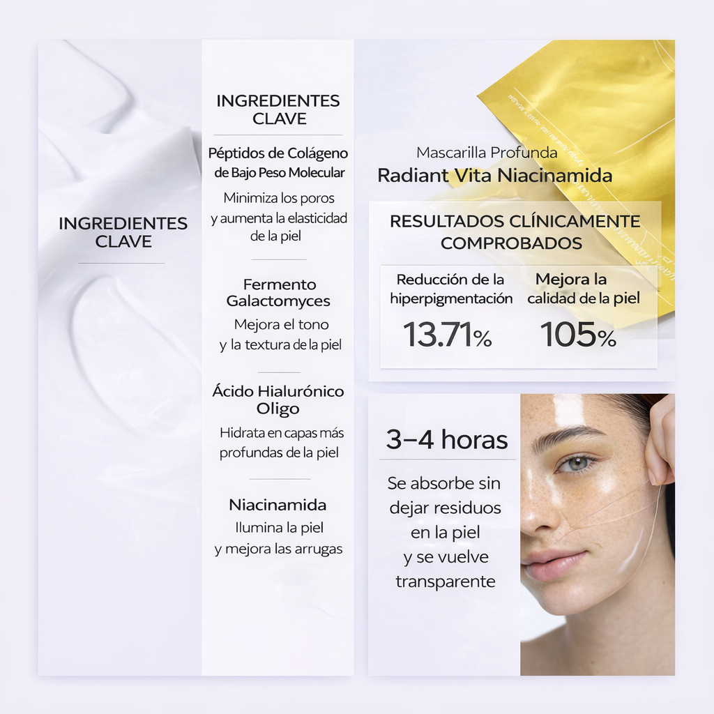 Mascarilla facial de biocolágeno Biodance